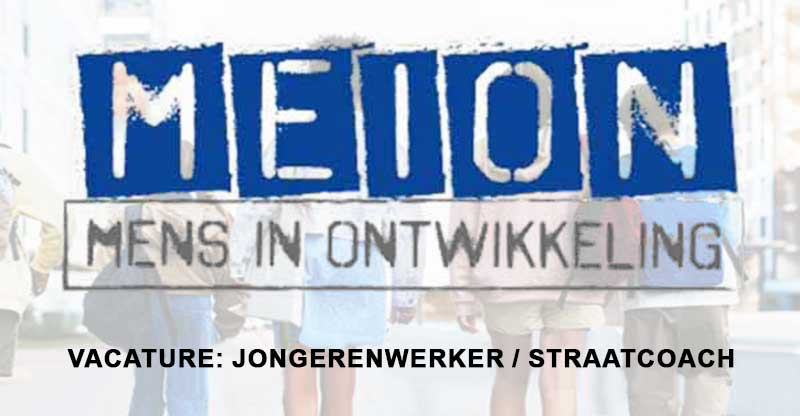 Vacature: jongerenwerker / straatcoach - Stichting MEION